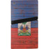 Haiti Flag Dark Wood PS5 Pro Console Skin